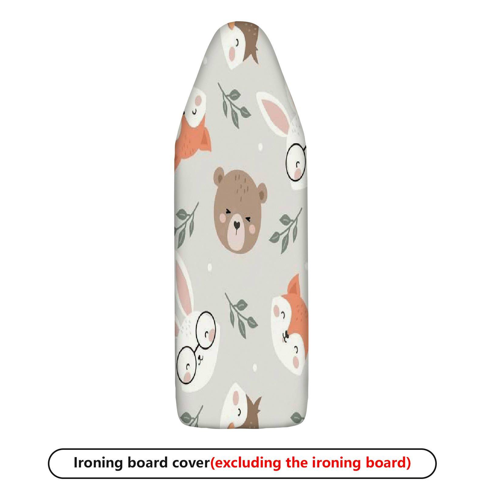 1-Piece Animal  Leaf  Ironing Board Cover, Universal Size, Without Board