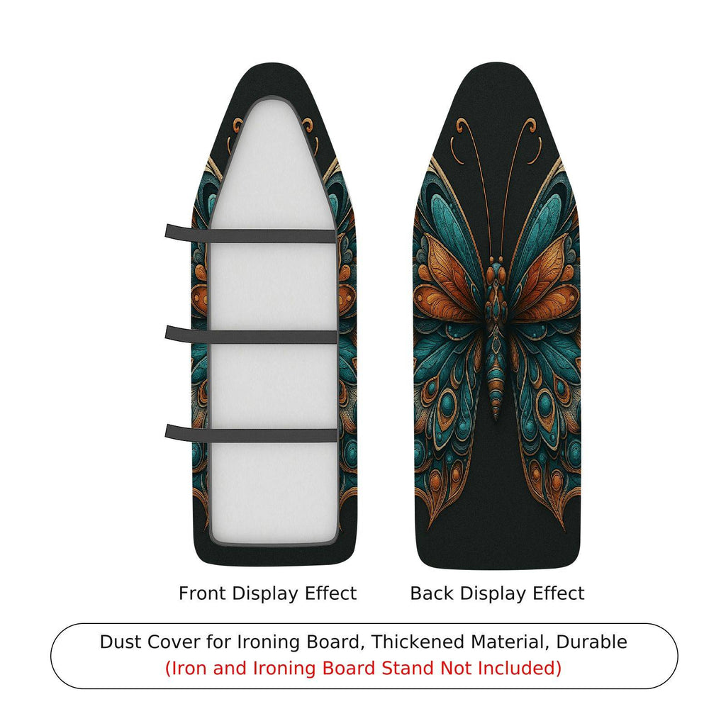 1-Piece Butterfly Abstract Art Colorful  Ironing Board Cover, Universal Size, Without Board