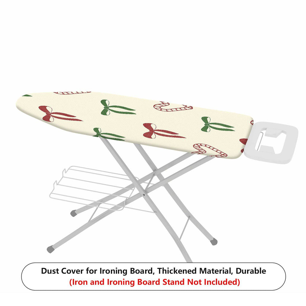 1-Piece Christmas Bow Heart  Ironing Board Cover, Universal Size, Without Board