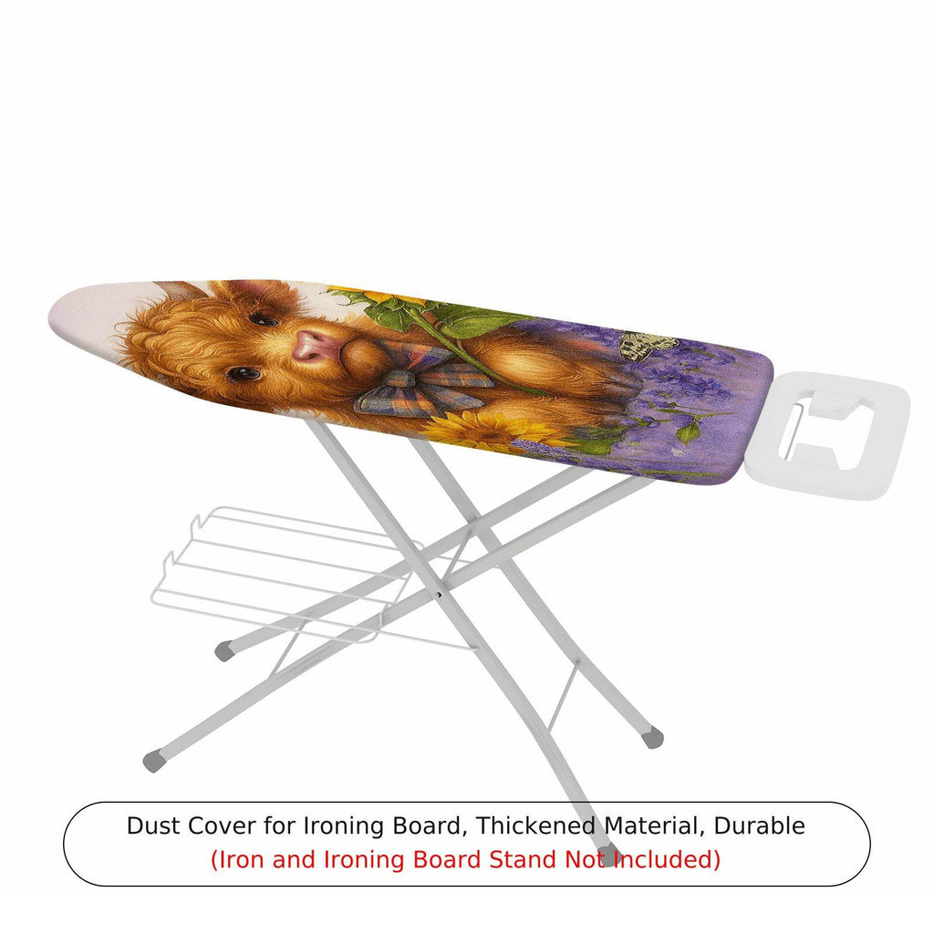 1-Piece Cute Animal Floral Decorative  Ironing Board Cover, Universal Size, Without Board