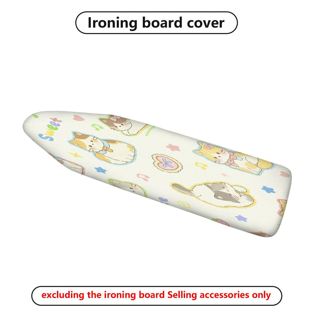 1-Piece Cute Cat Sweet Animal  Ironing Board Cover, Universal Size, Without Board