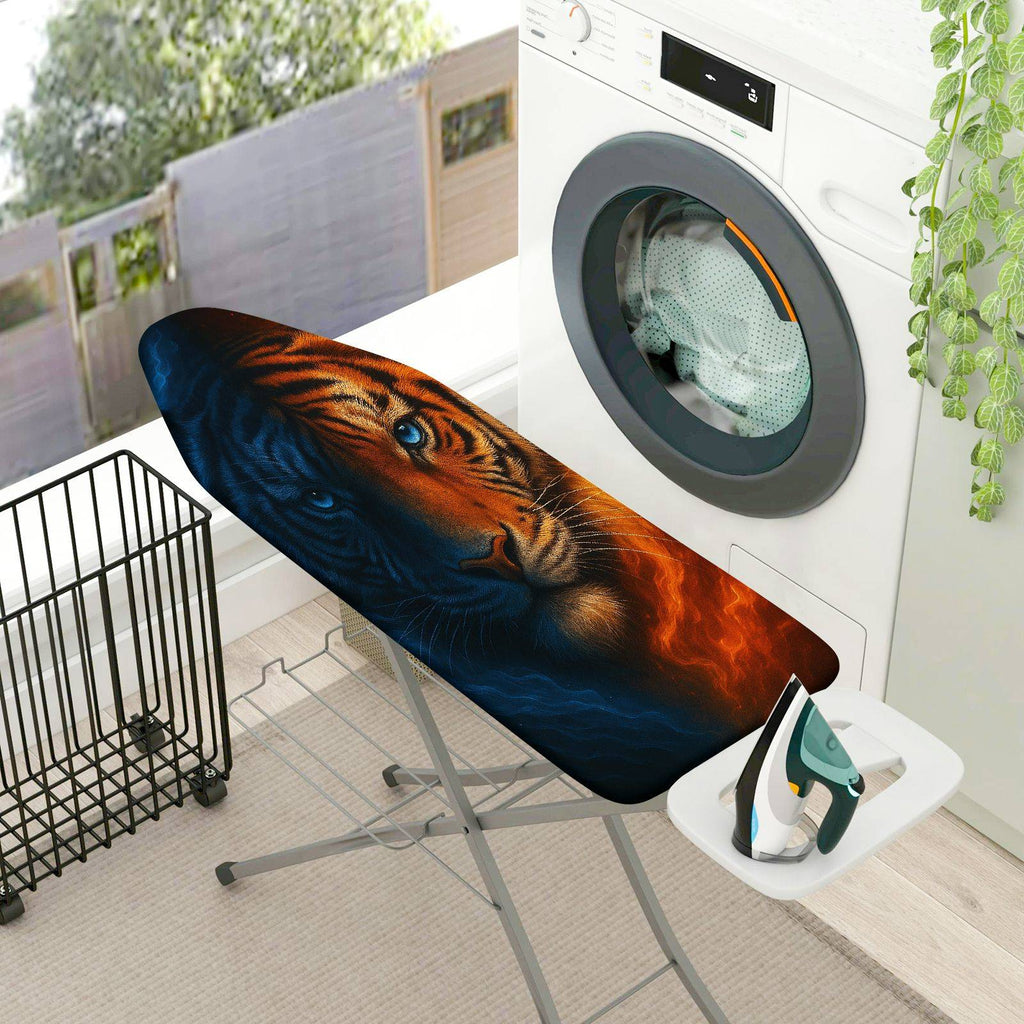 1-Piece Tiger Animal Wild  Ironing Board Cover, Universal Size, Without Board