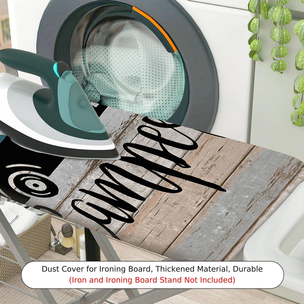 1-Piece Camper Retro Vintage  Ironing Board Cover, Universal Size, Without Board