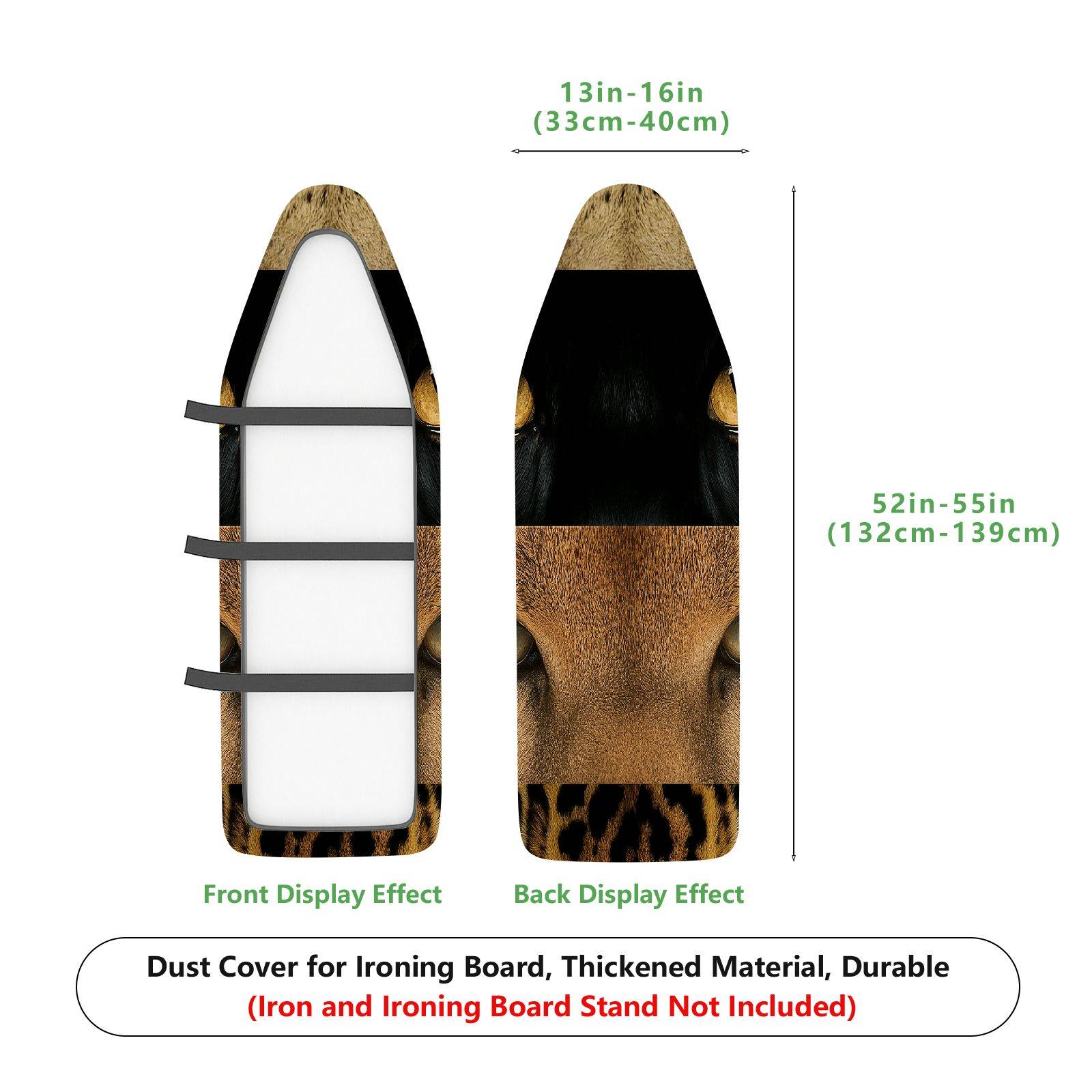 1-Piece Animal Print Eye  Ironing Board Cover, Universal Size, Without Board