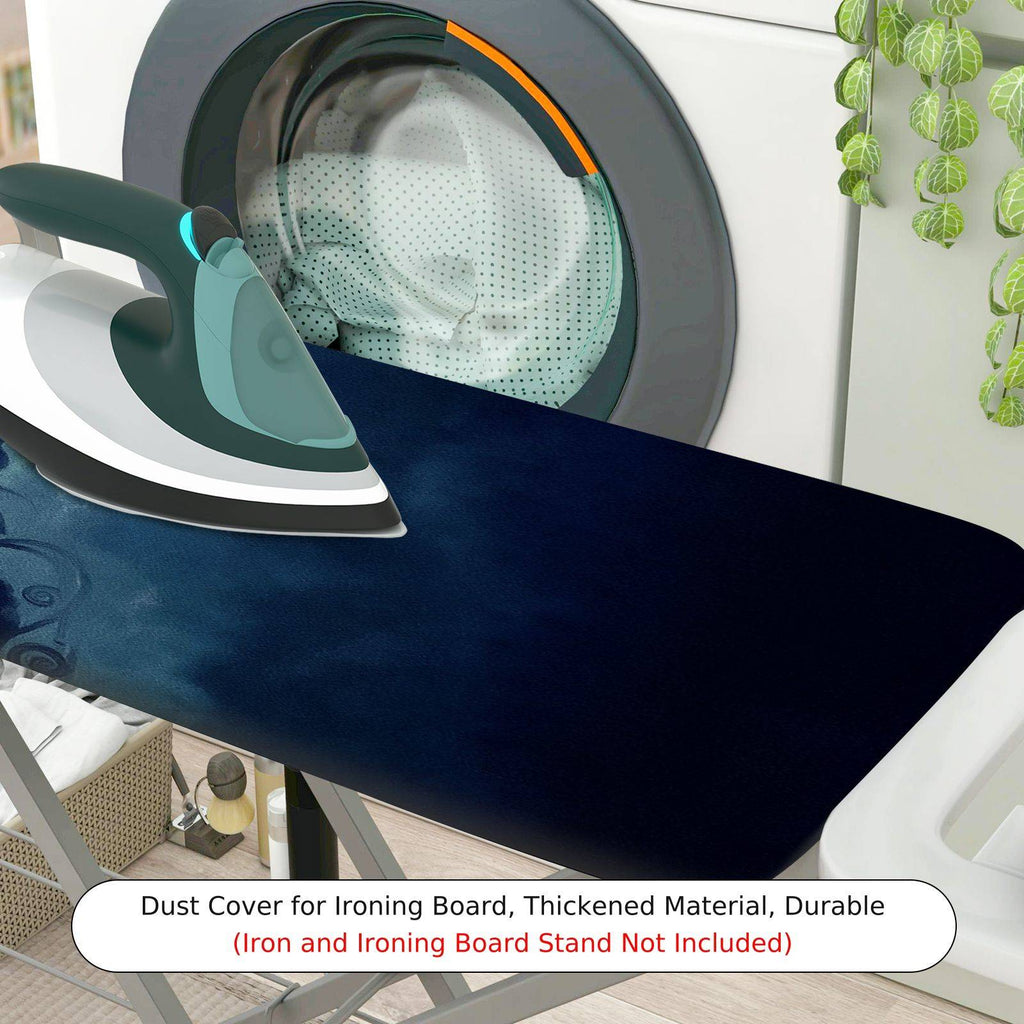 1-Piece Moonlight Reindeer Christmas  Ironing Board Cover, Universal Size, Without Board