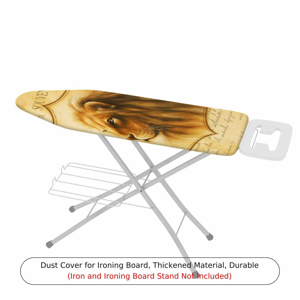 1-Piece Lion Animal Artistic  Ironing Board Cover, Universal Size, Without Board