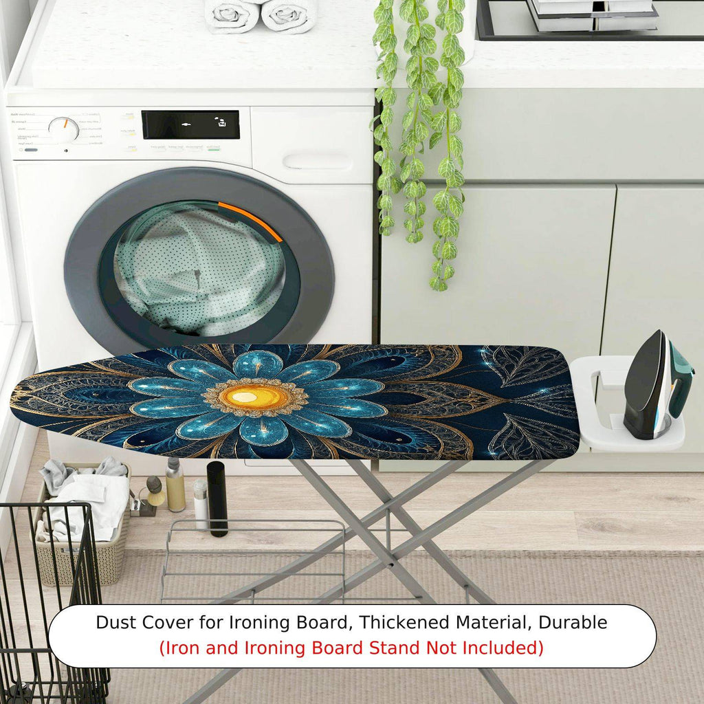 1-Piece Floral Abstract Artistic  Ironing Board Cover, Universal Size, Without Board