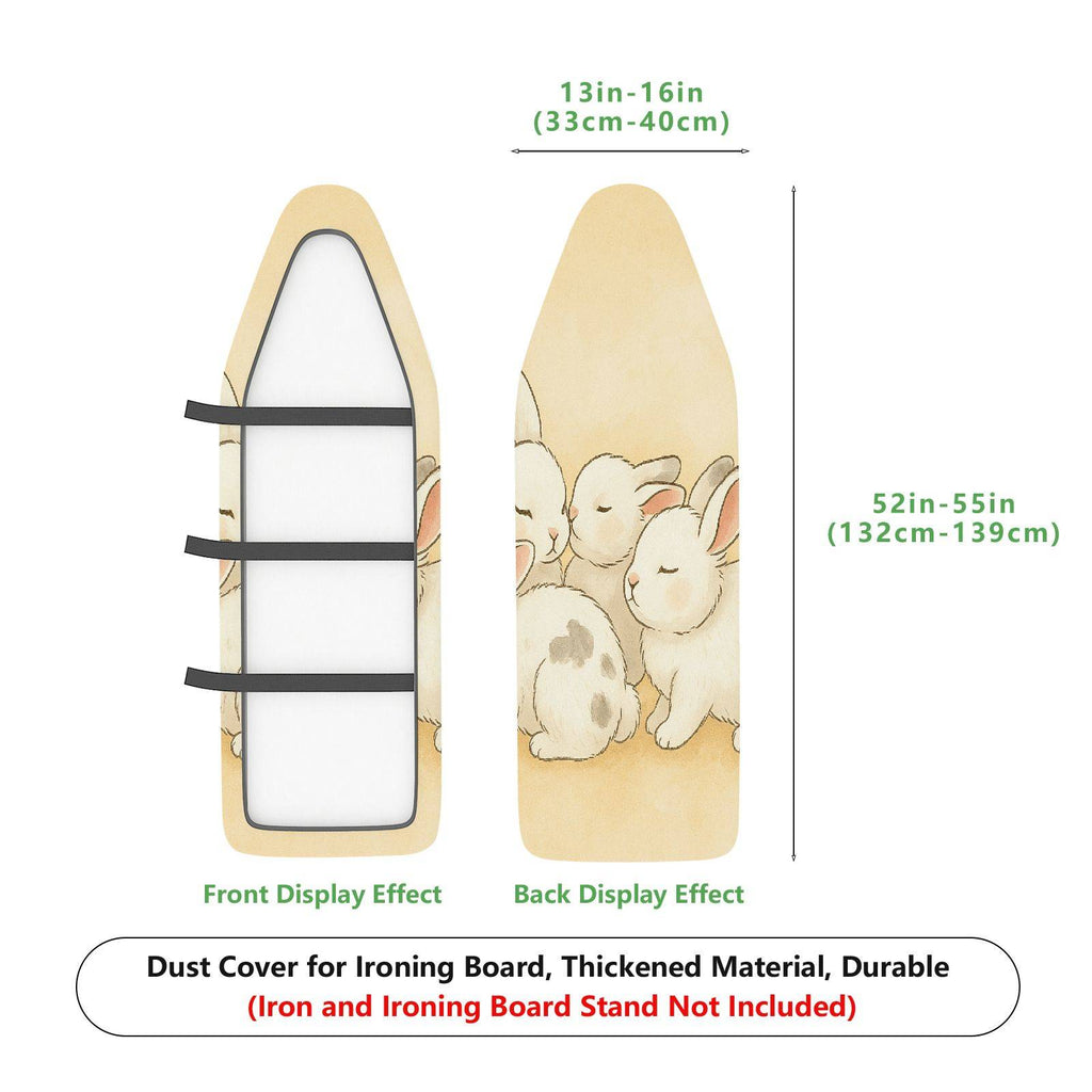 1-Piece Rabbit Animal  Ironing Board Cover, Universal Size, Without Board