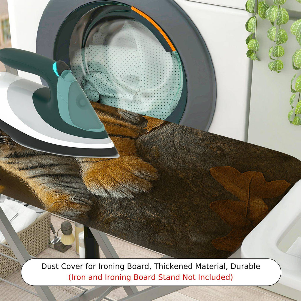 1-Piece Tiger Animal Nature  Ironing Board Cover, Universal Size, Without Board