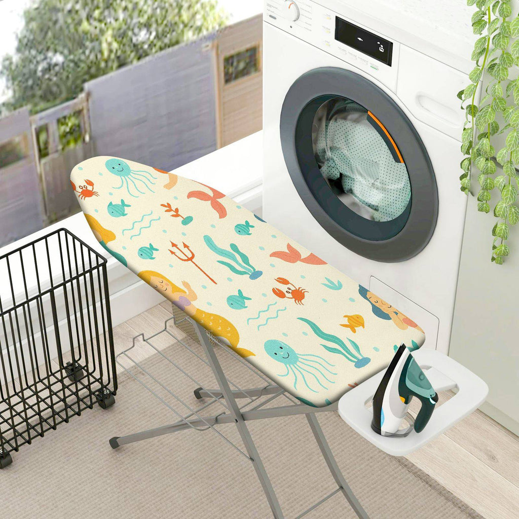 1-Piece Ocean Sea  Ironing Board Cover, Universal Size, Without Board