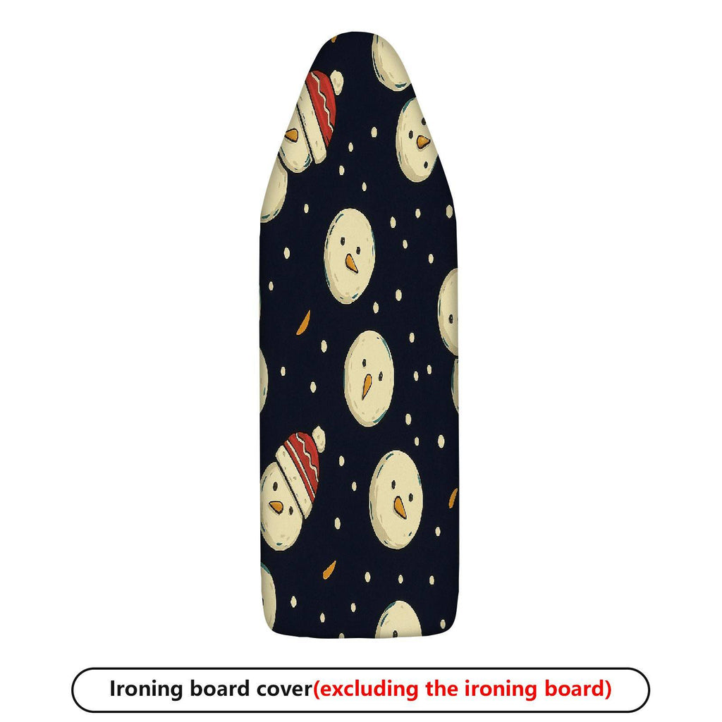 1-Piece Snowman Hat Christmas  Ironing Board Cover, Universal Size, Without Board