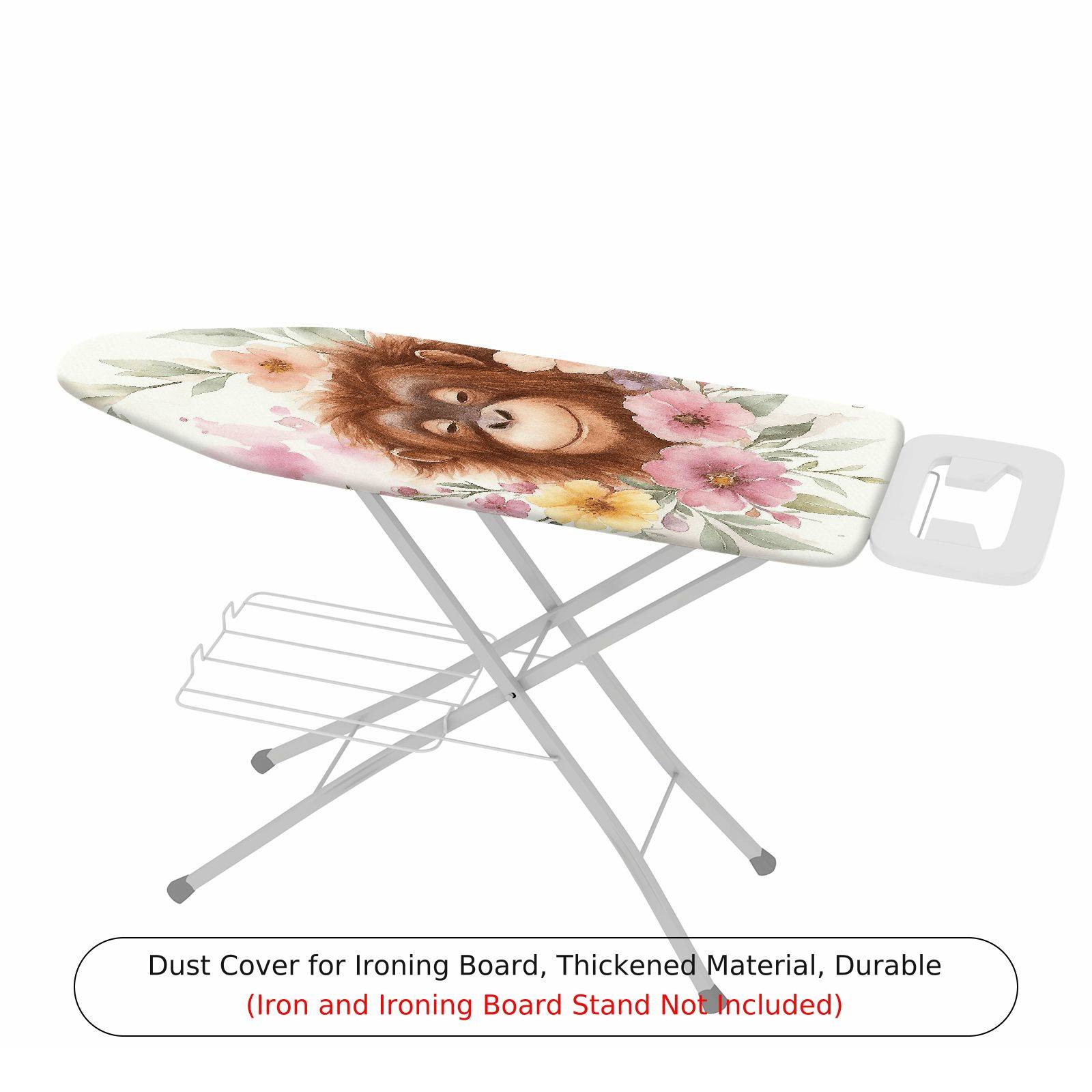 1-Piece Animal Floral  Ironing Board Cover, Universal Size, Without Board