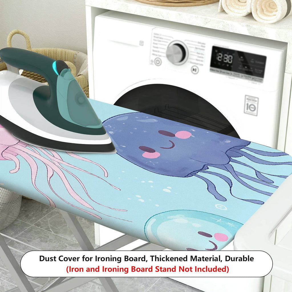 1-Piece Jellyfish  Ocean  Ironing Board Cover, Universal Size, Without Board