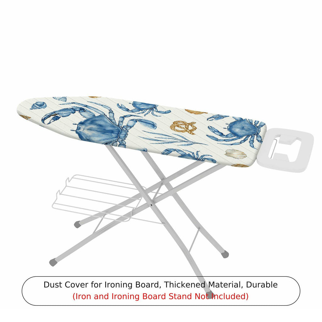 1-Piece Crab Ocean Marine  Ironing Board Cover, Universal Size, Without Board