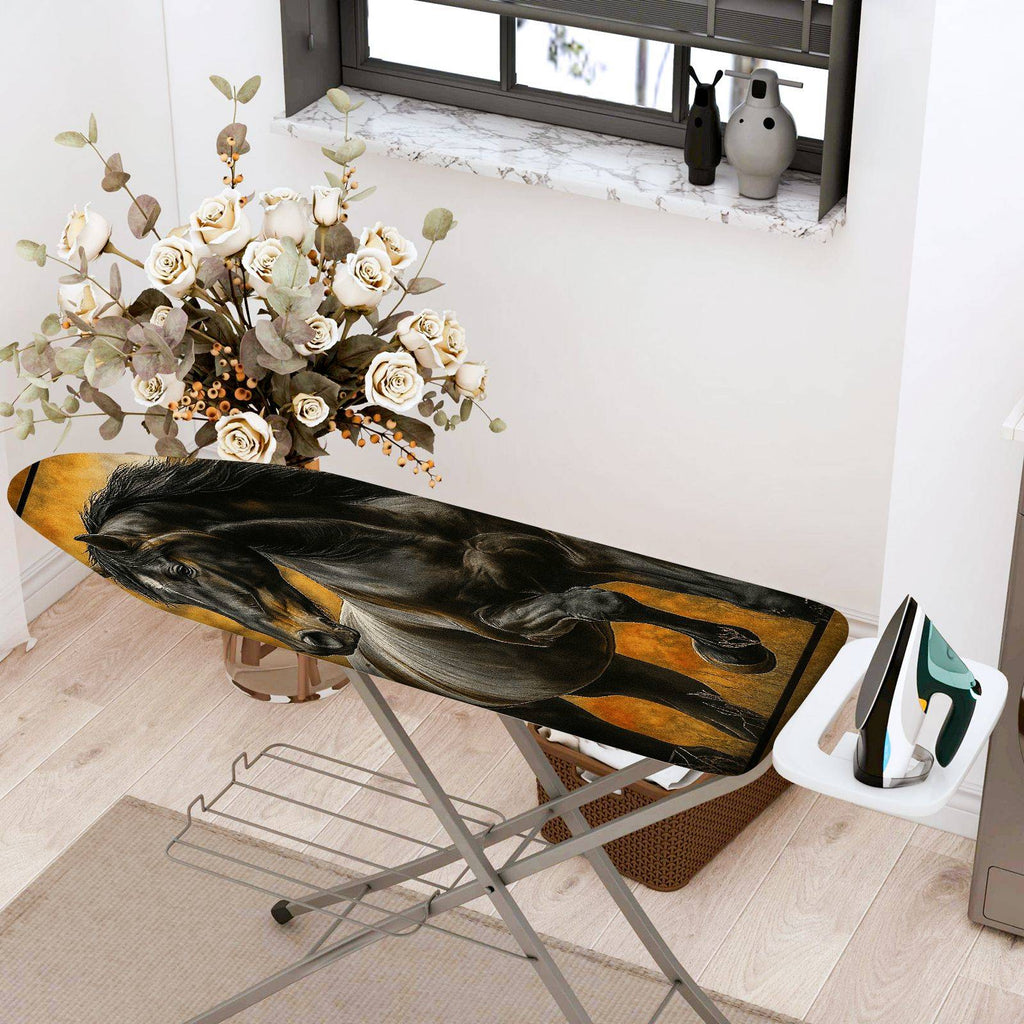 1-Piece Horse Animal Artistic  Ironing Board Cover, Universal Size, Without Board