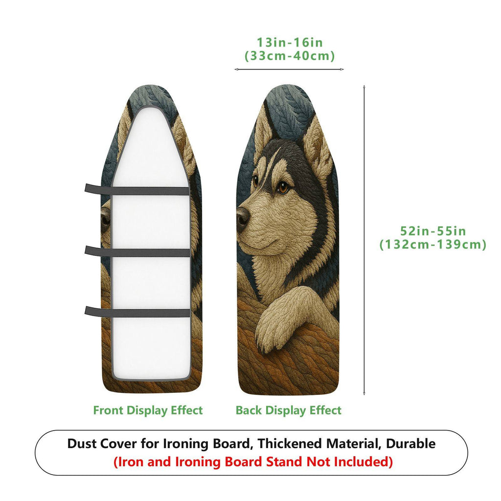 1-Piece Animal Art Dog  Ironing Board Cover, Universal Size, Without Board