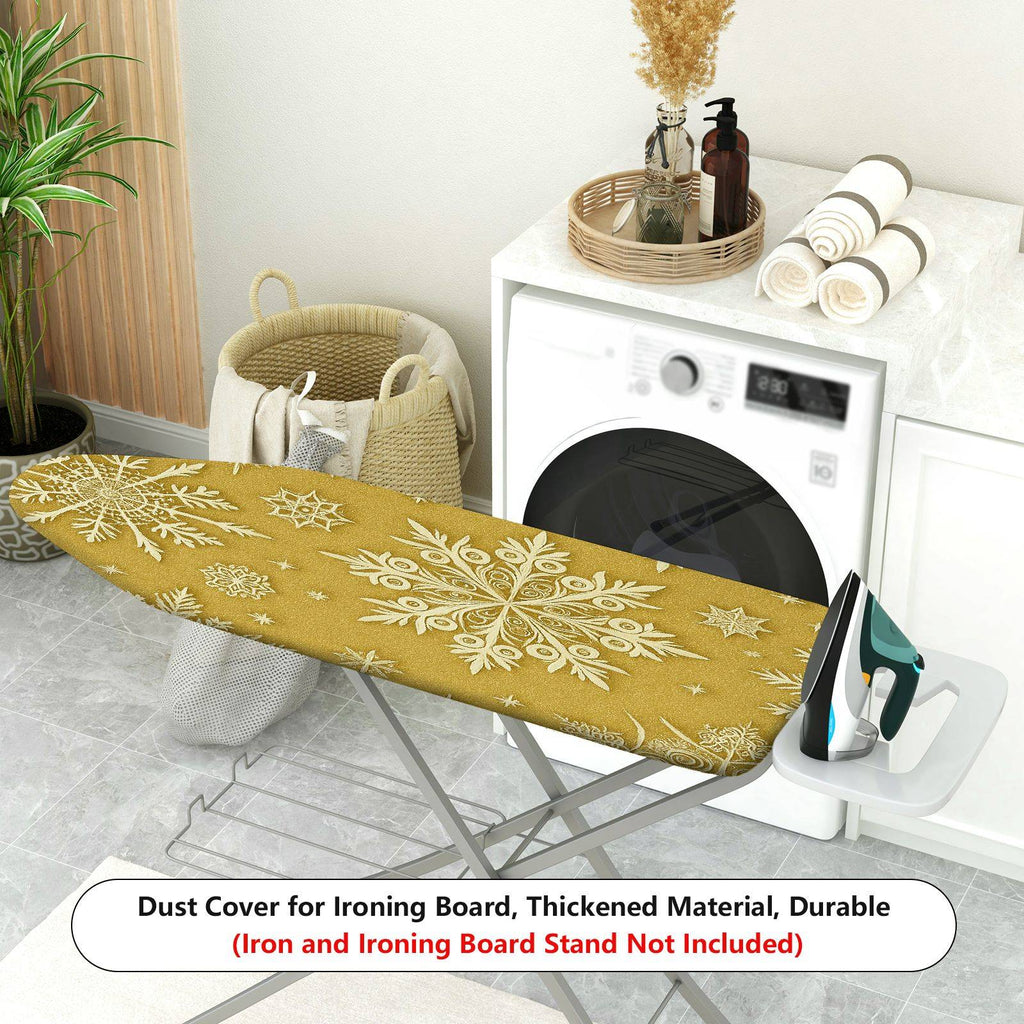 1-Piece Snowflake Christmas Winter  Ironing Board Cover, Universal Size, Without Board
