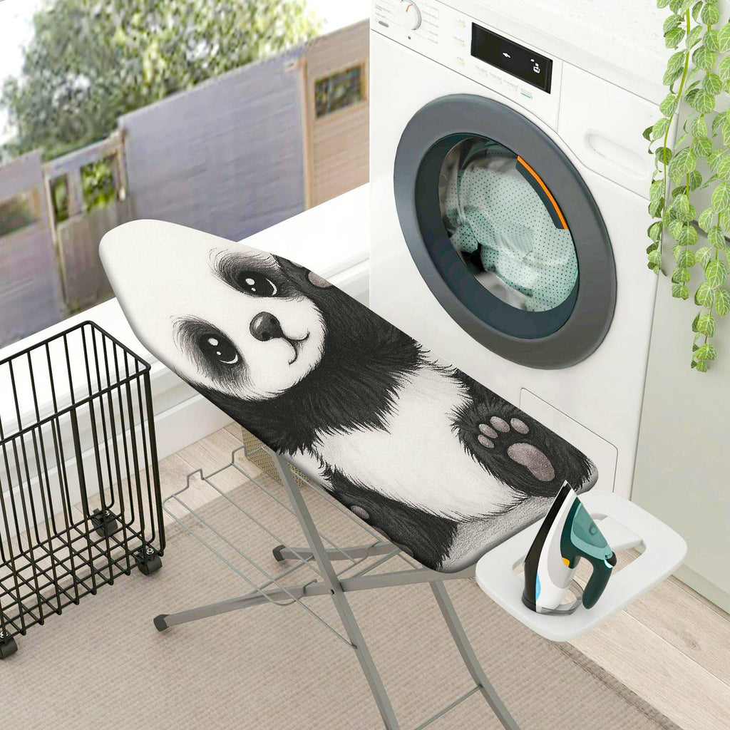 1-Piece Panda Bear Animal  Ironing Board Cover, Universal Size, Without Board
