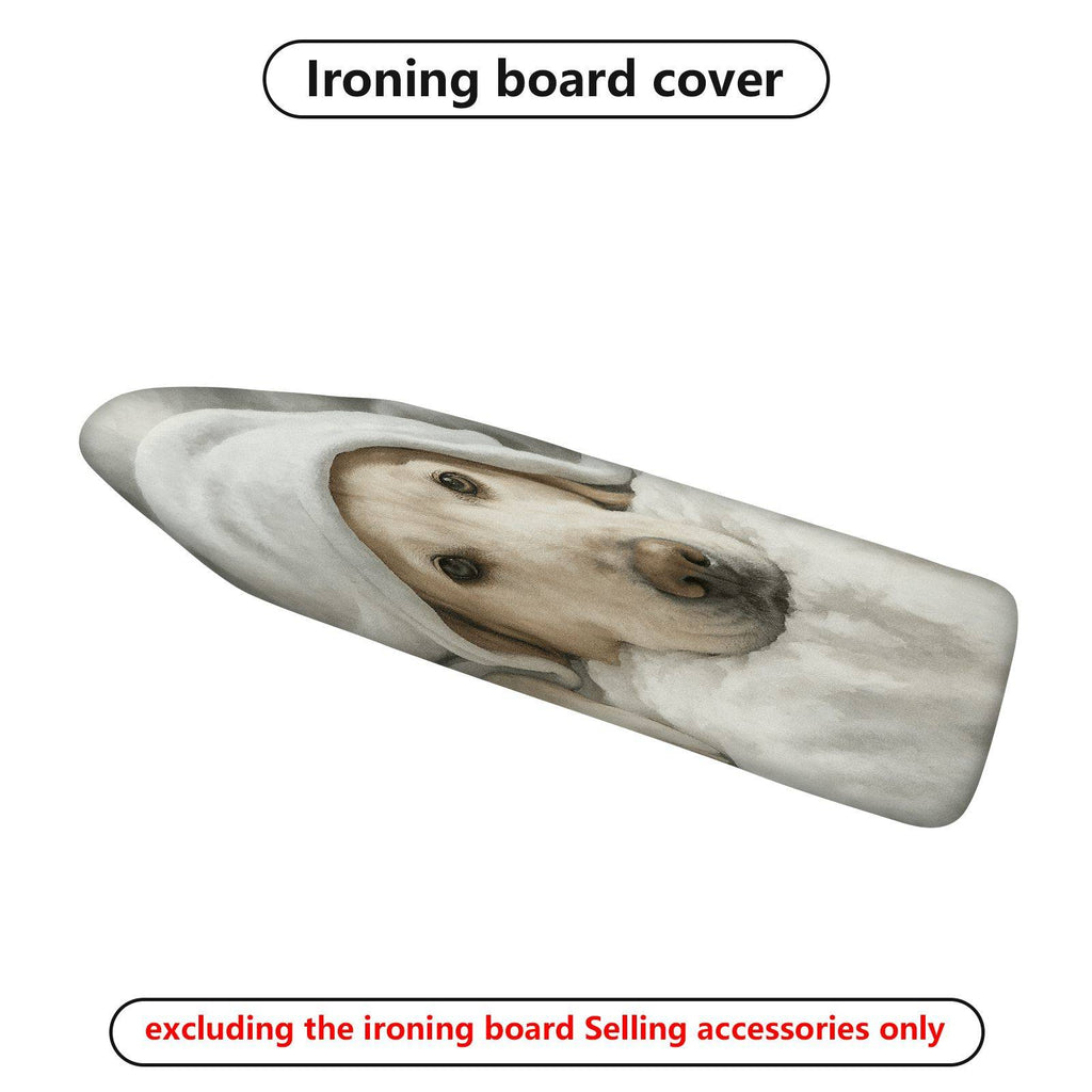 1-Piece Dog Animal Art  Ironing Board Cover, Universal Size, Without Board