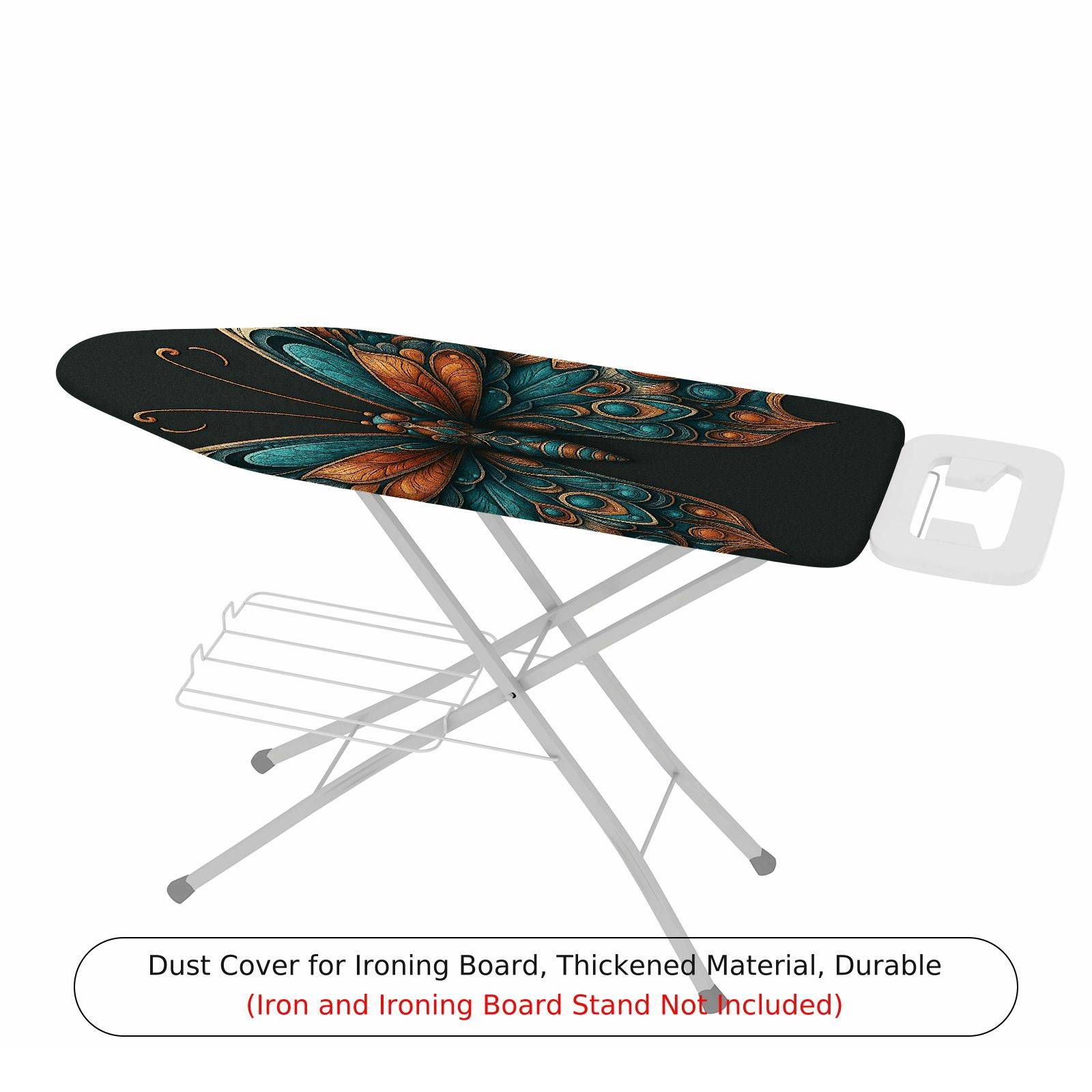 1-Piece Butterfly Abstract Art Colorful  Ironing Board Cover, Universal Size, Without Board