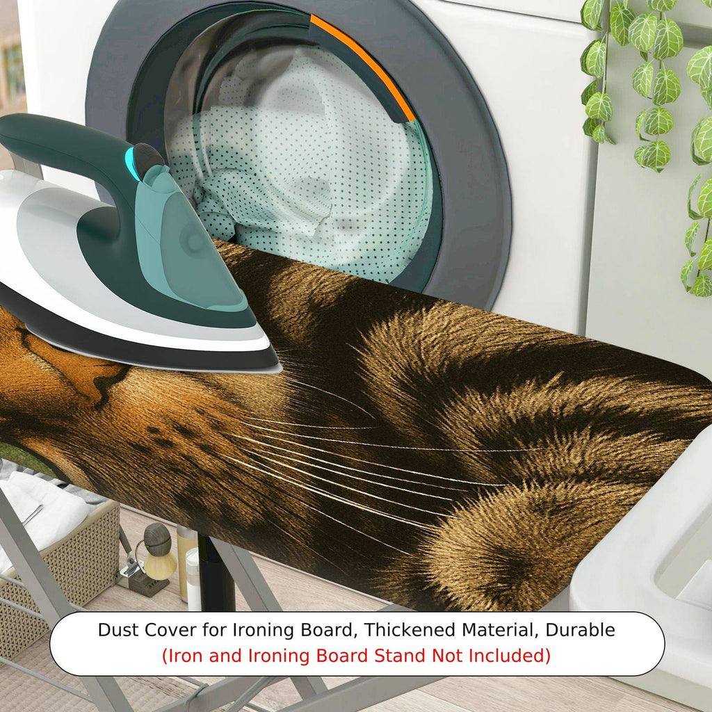 1-Piece Cat Animal Green Eyes  Ironing Board Cover, Universal Size, Without Board