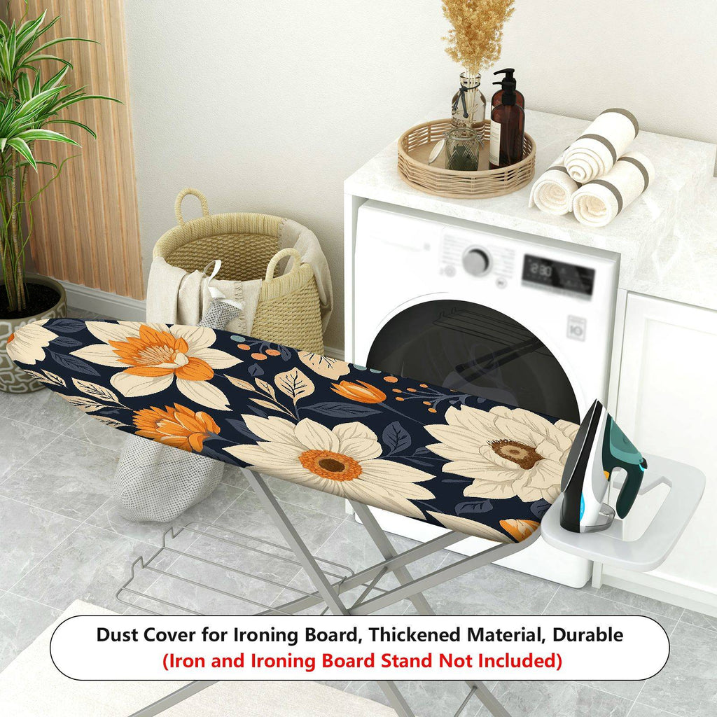 1-Piece Floral Retro Elegant  Ironing Board Cover, Universal Size, Without Board