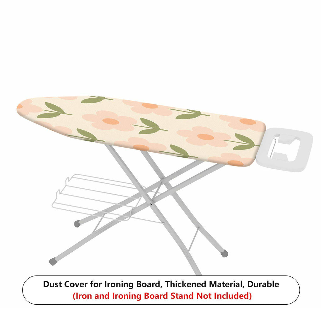 1-Piece Floral Pattern Pastel Retro  Ironing Board Cover, Universal Size, Without Board
