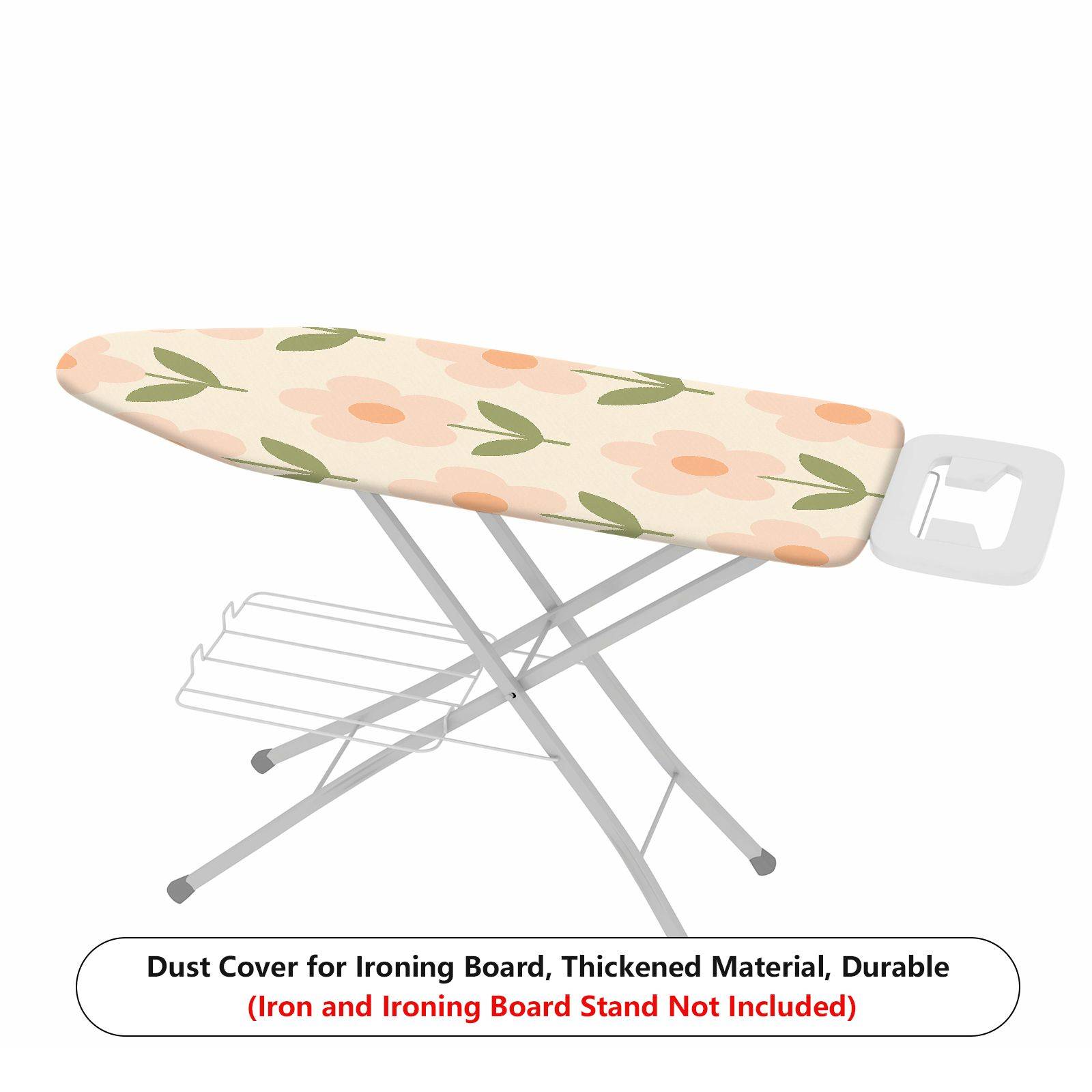 1-Piece Floral Pattern Pastel Retro  Ironing Board Cover, Universal Size, Without Board