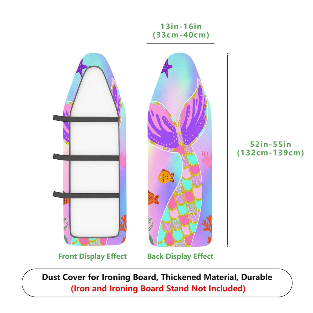 1-Piece Ocean Fantasy Colorful  Ironing Board Cover, Universal Size, Without Board
