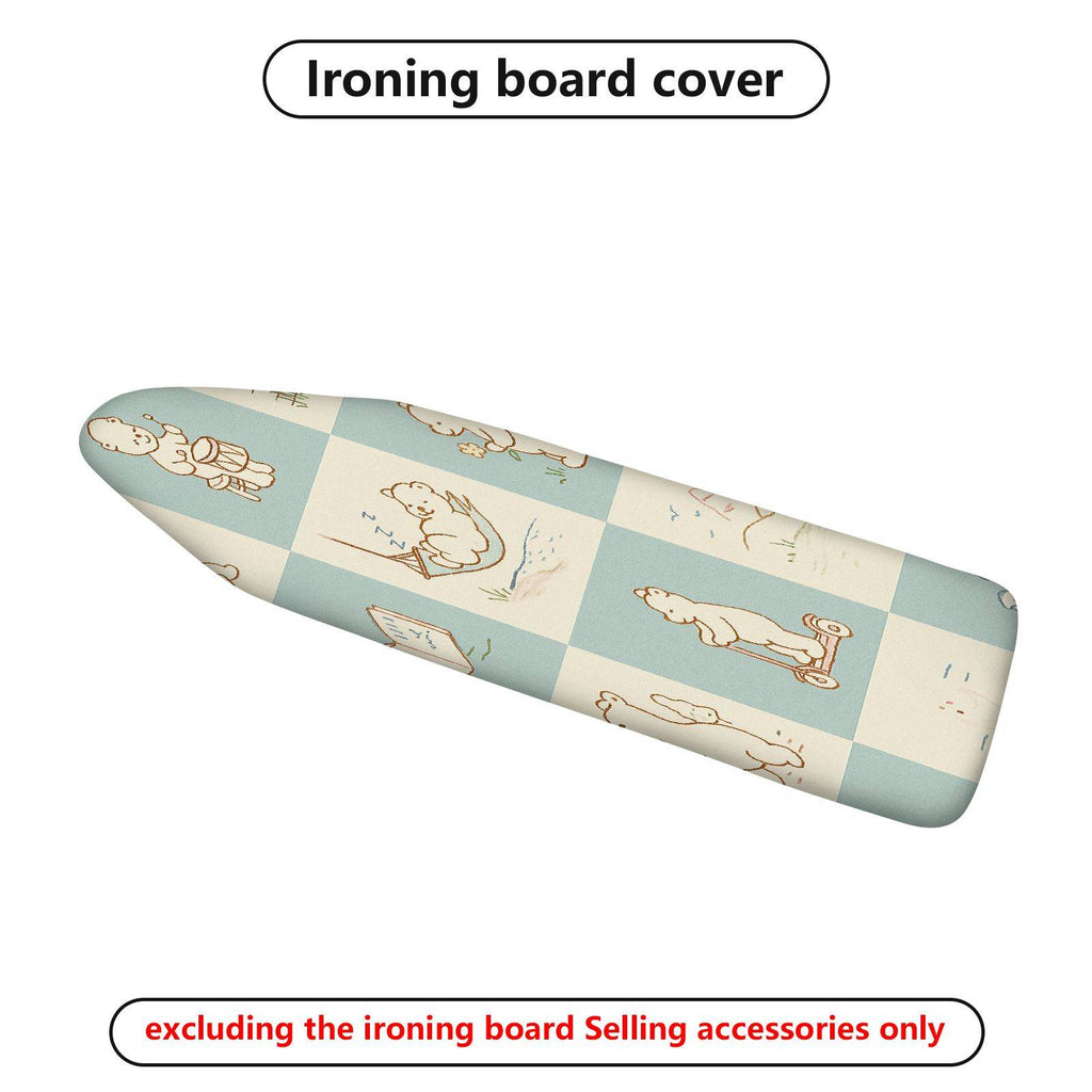 1-Piece Animal Bear  Ironing Board Cover, Universal Size, Without Board