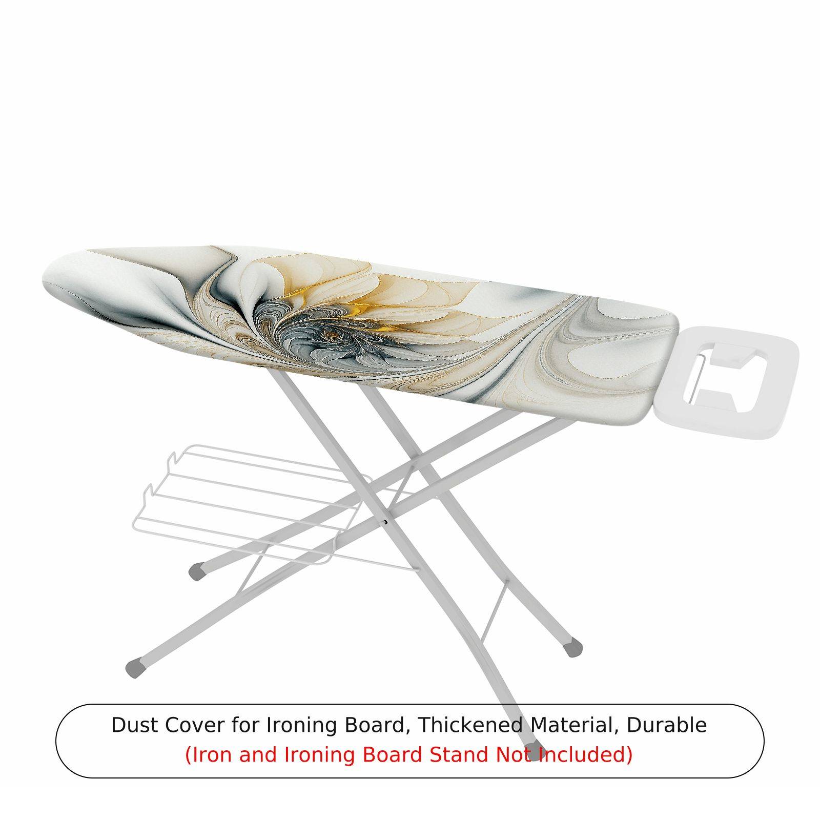 1-Piece Abstract Art Swirls Pattern  Ironing Board Cover, Universal Size, Without Board