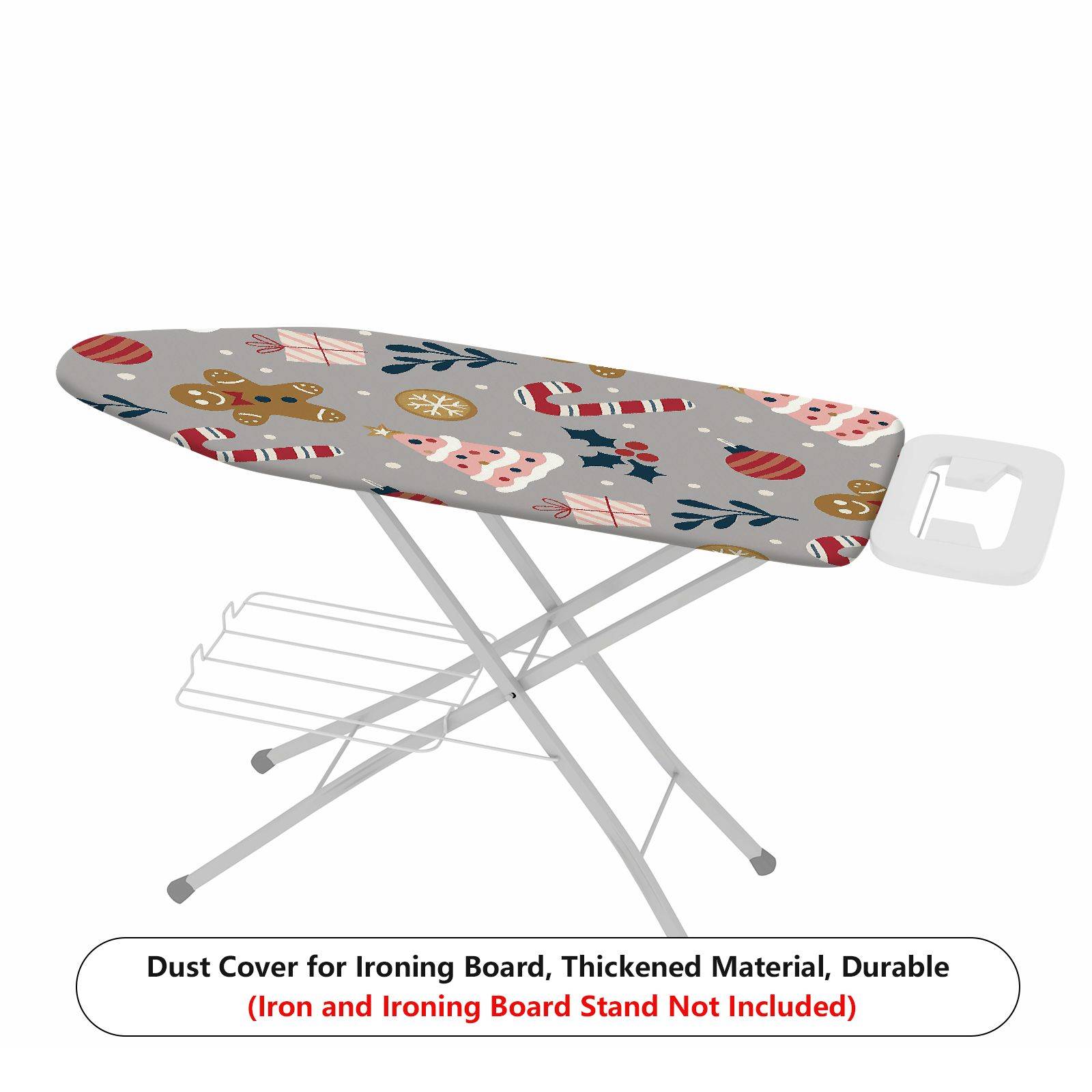 1-Piece Christmas Candy Tree  Ironing Board Cover, Universal Size, Without Board