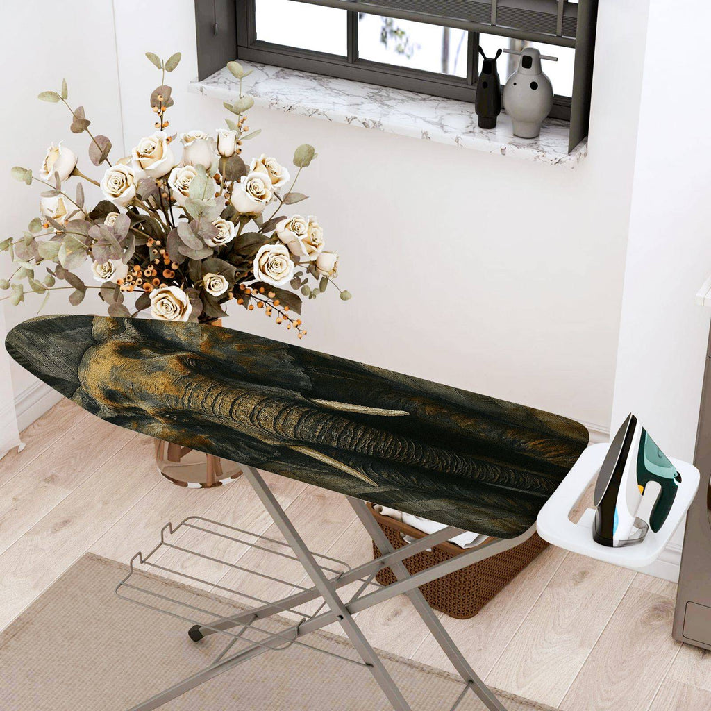 1-Piece Elephant Nature Animal  Ironing Board Cover, Universal Size, Without Board