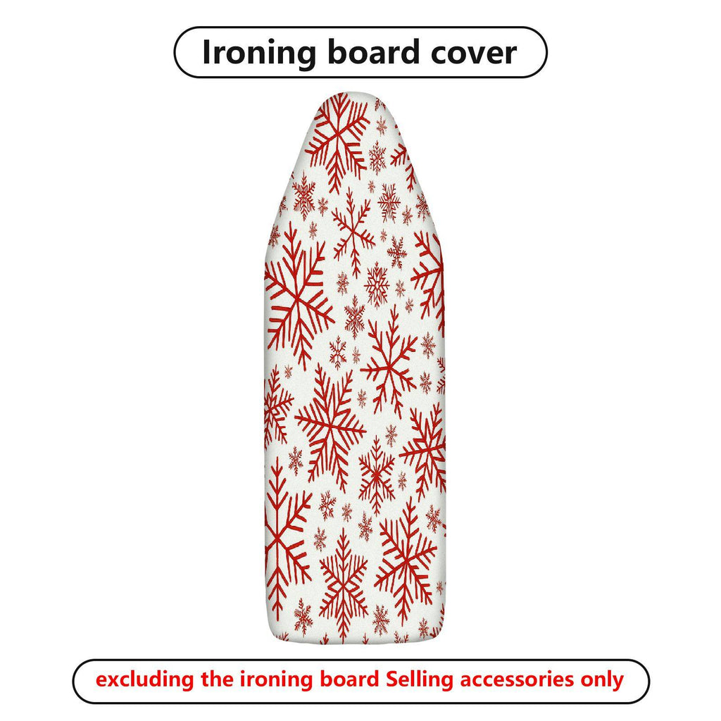 1-Piece Snowflake Christmas Festive  Ironing Board Cover, Universal Size, Without Board