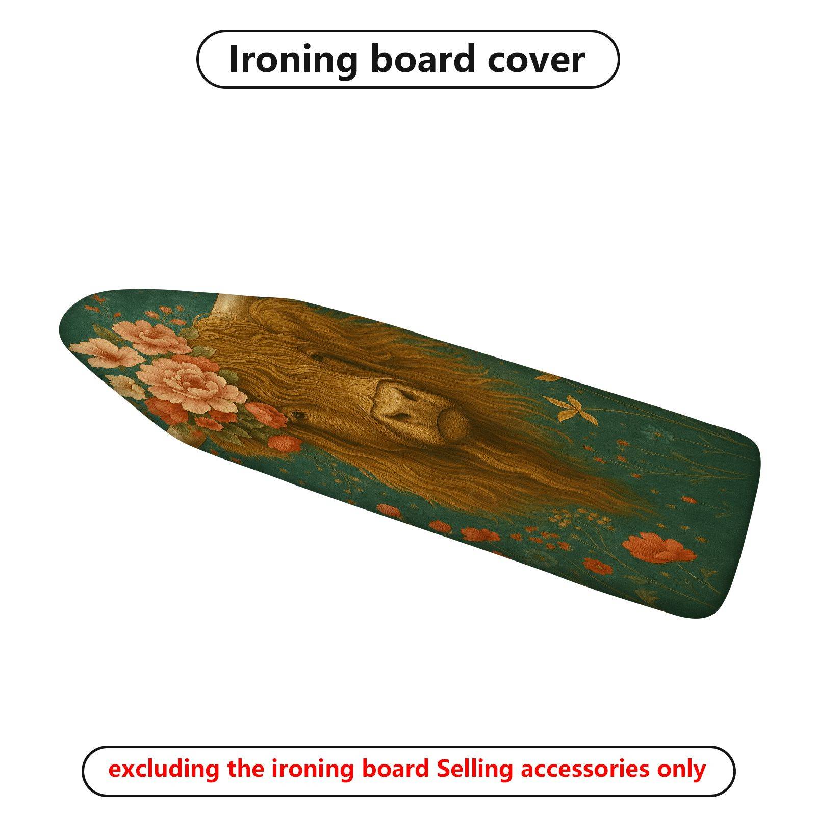 1-Piece Animal Floral Nature  Ironing Board Cover, Universal Size, Without Board