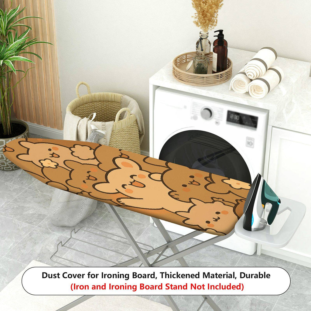1-Piece Bear Cuteness Animal  Ironing Board Cover, Universal Size, Without Board