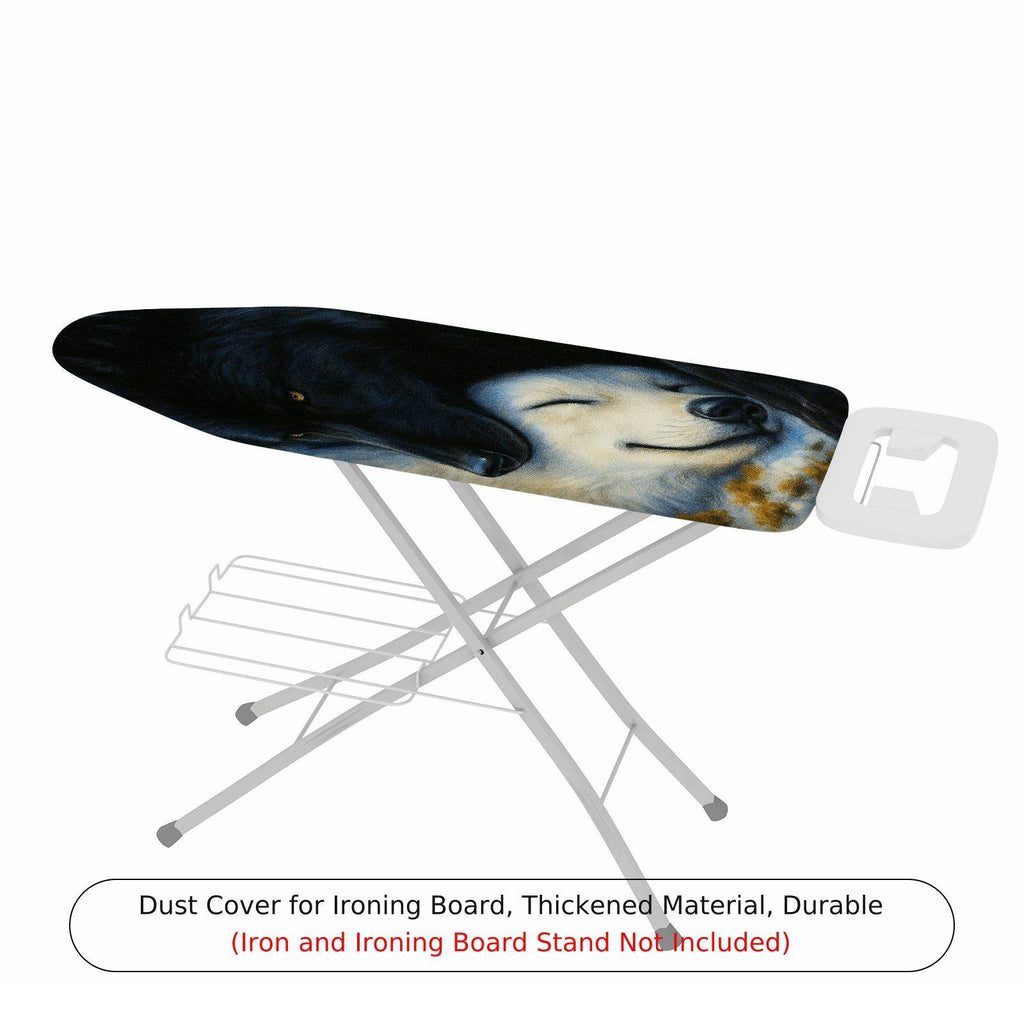 1-Piece Dog Wolf Animal  Ironing Board Cover, Universal Size, Without Board