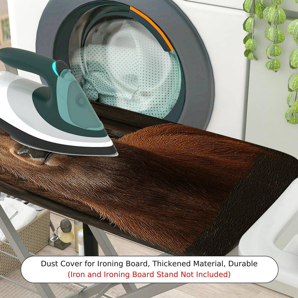1-Piece Rustic Animal Deer  Ironing Board Cover, Universal Size, Without Board