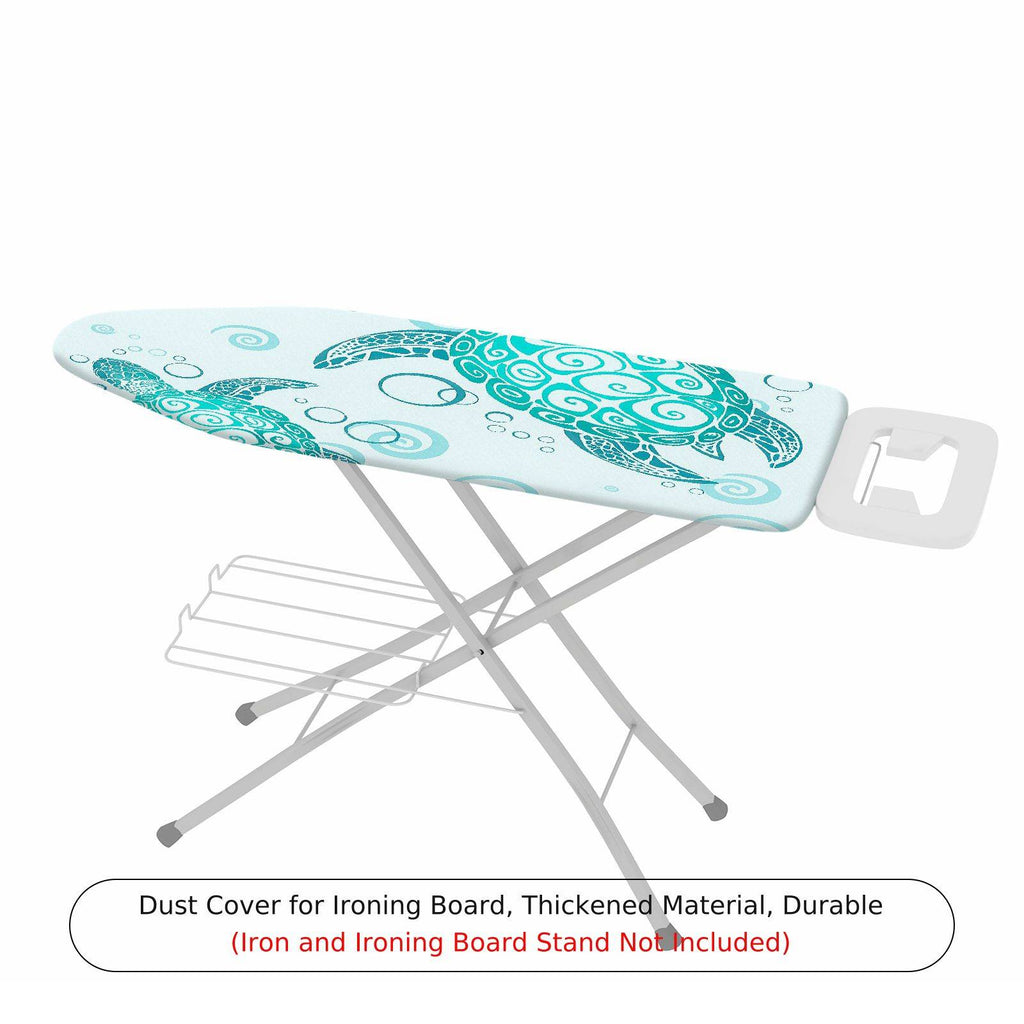 1-Piece Turtle Ocean Spiral  Ironing Board Cover, Universal Size, Without Board
