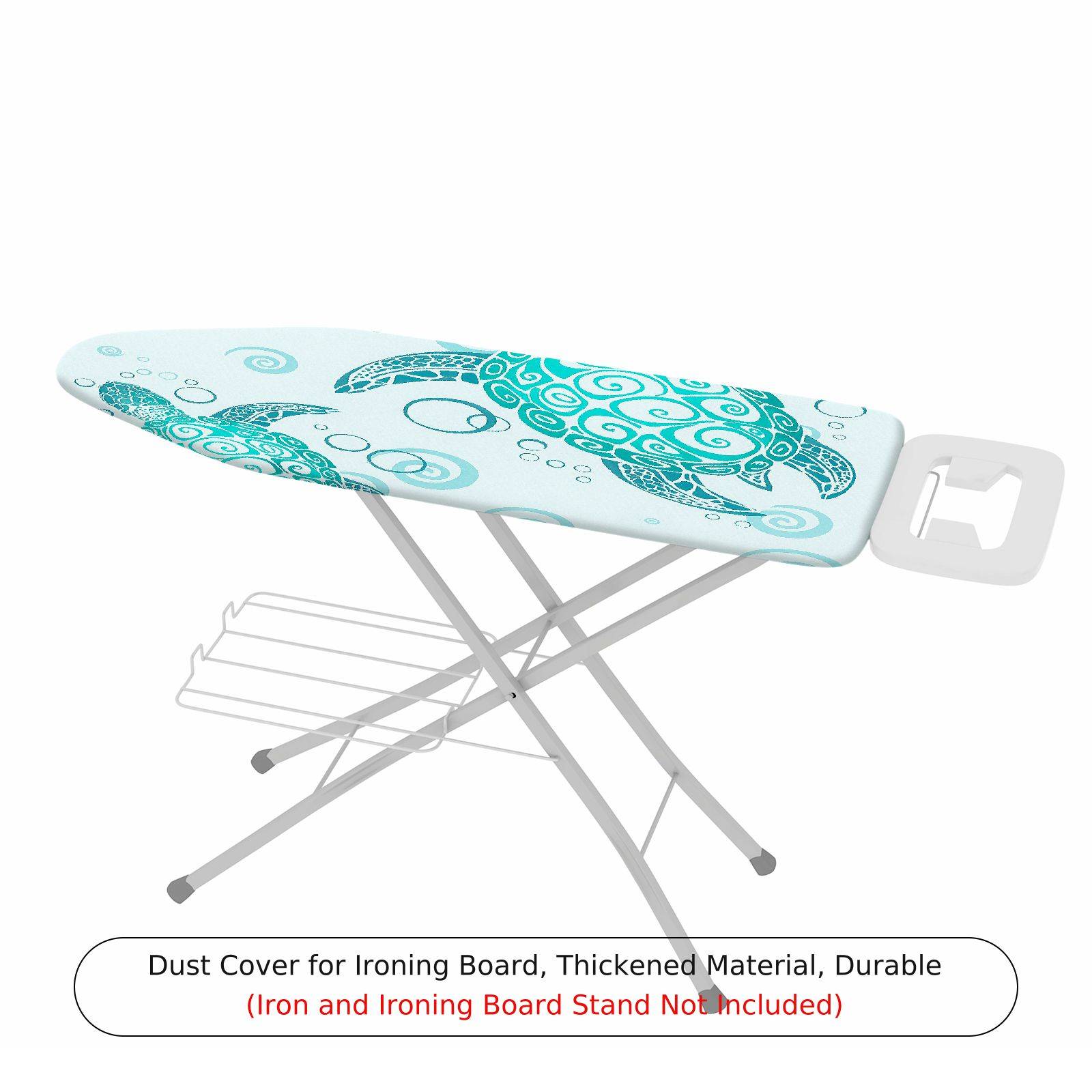 1-Piece Turtle Ocean Spiral  Ironing Board Cover, Universal Size, Without Board