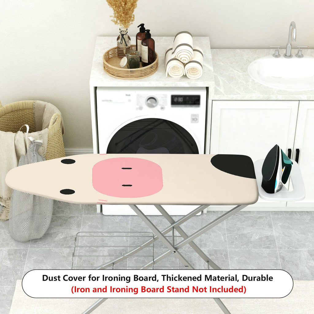 1-Piece Pig Cow Animal  Ironing Board Cover, Universal Size, Without Board
