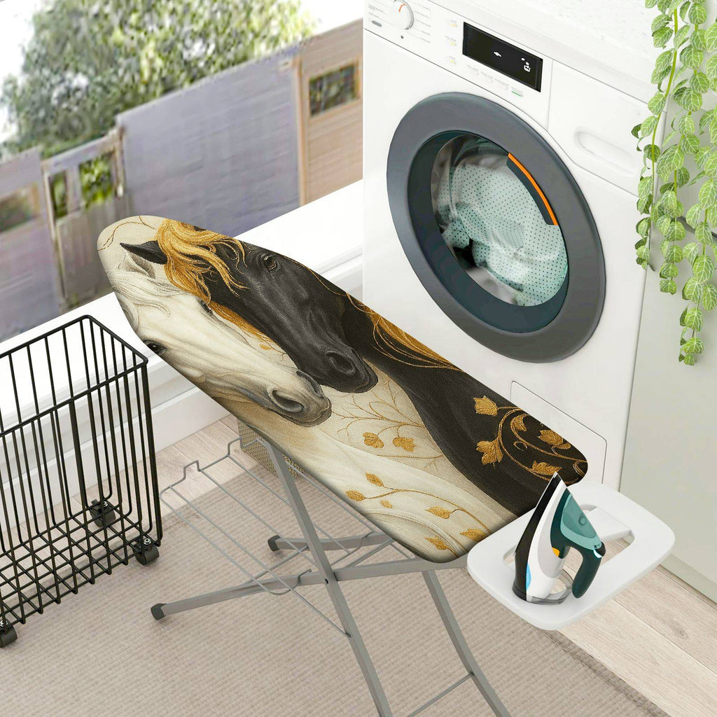 1-Piece Horse Animal Art  Ironing Board Cover, Universal Size, Without Board