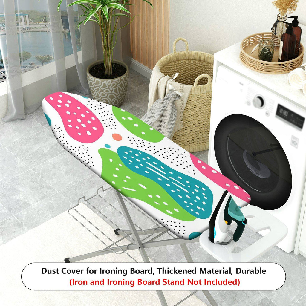 1-Piece Abstract Colorful Pattern Decorative  Ironing Board Cover, Universal Size, Without Board