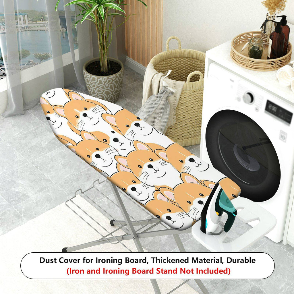 1-Piece Cute Dog  Animal  Ironing Board Cover, Universal Size, Without Board