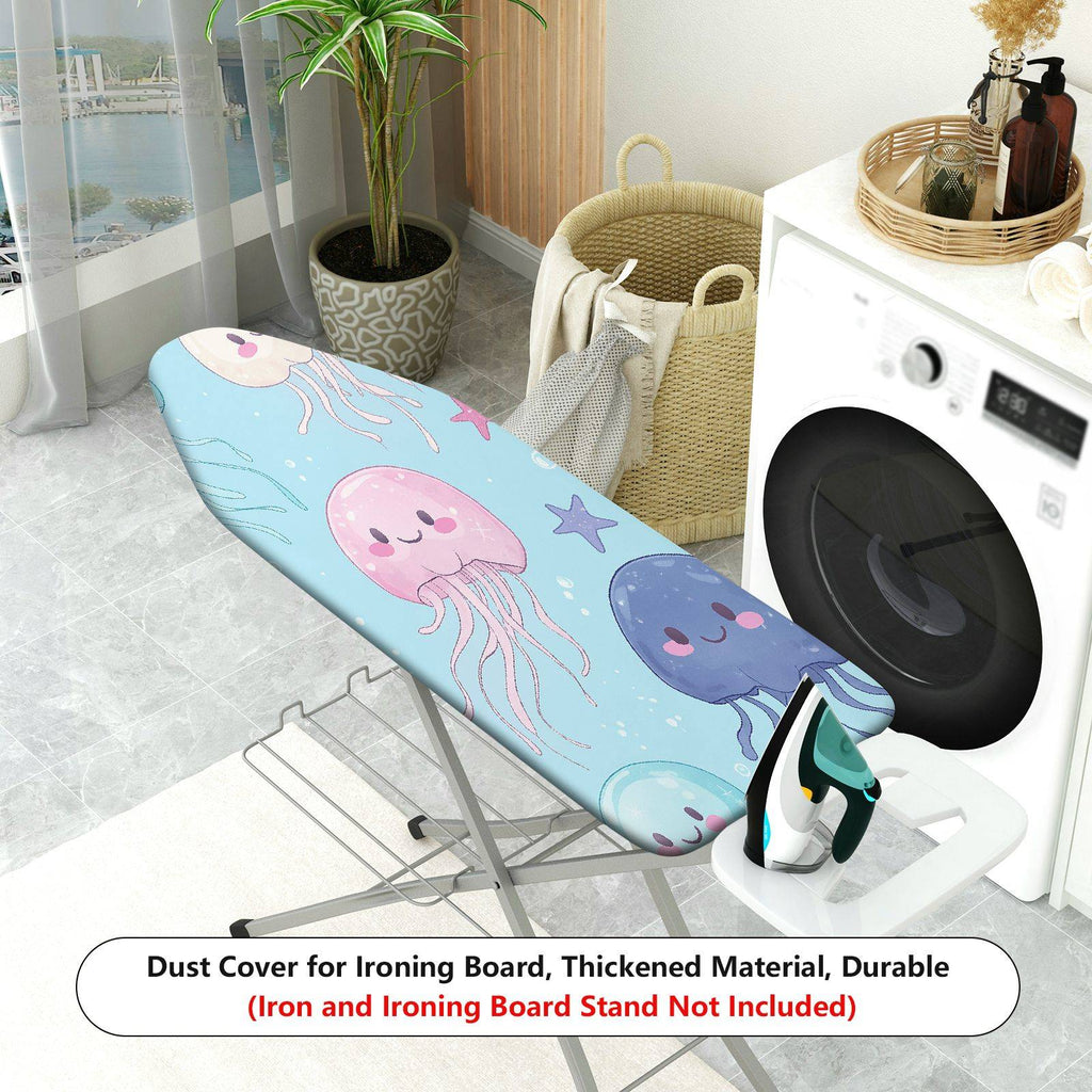 1-Piece Jellyfish  Ocean  Ironing Board Cover, Universal Size, Without Board