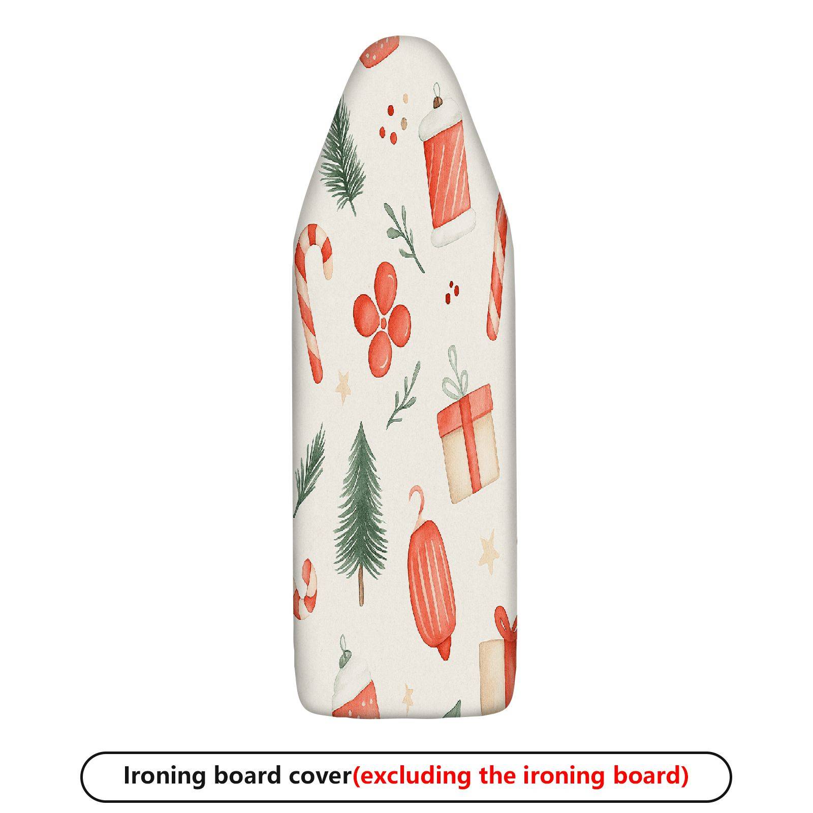 1-Piece Christmas Festive Celebration  Ironing Board Cover, Universal Size, Without Board