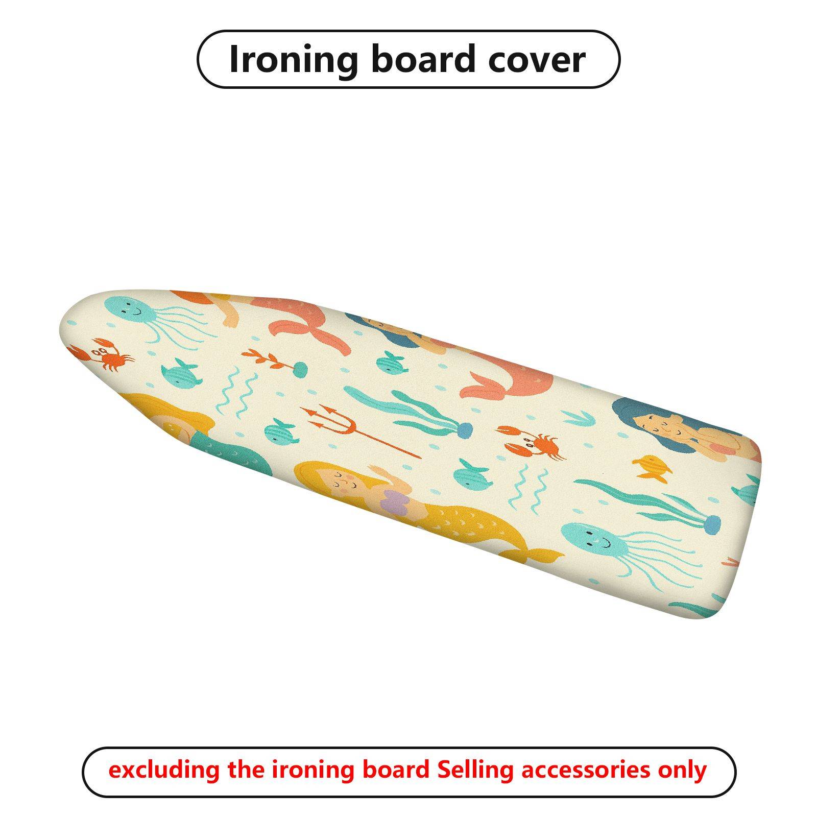 1-Piece Ocean Sea  Ironing Board Cover, Universal Size, Without Board