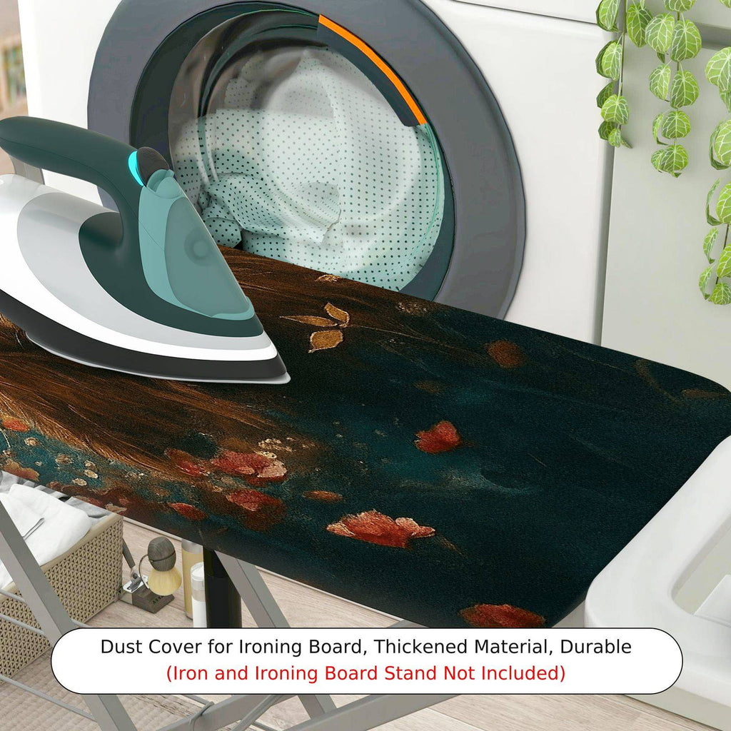 1-Piece Floral Animal Nature  Ironing Board Cover, Universal Size, Without Board