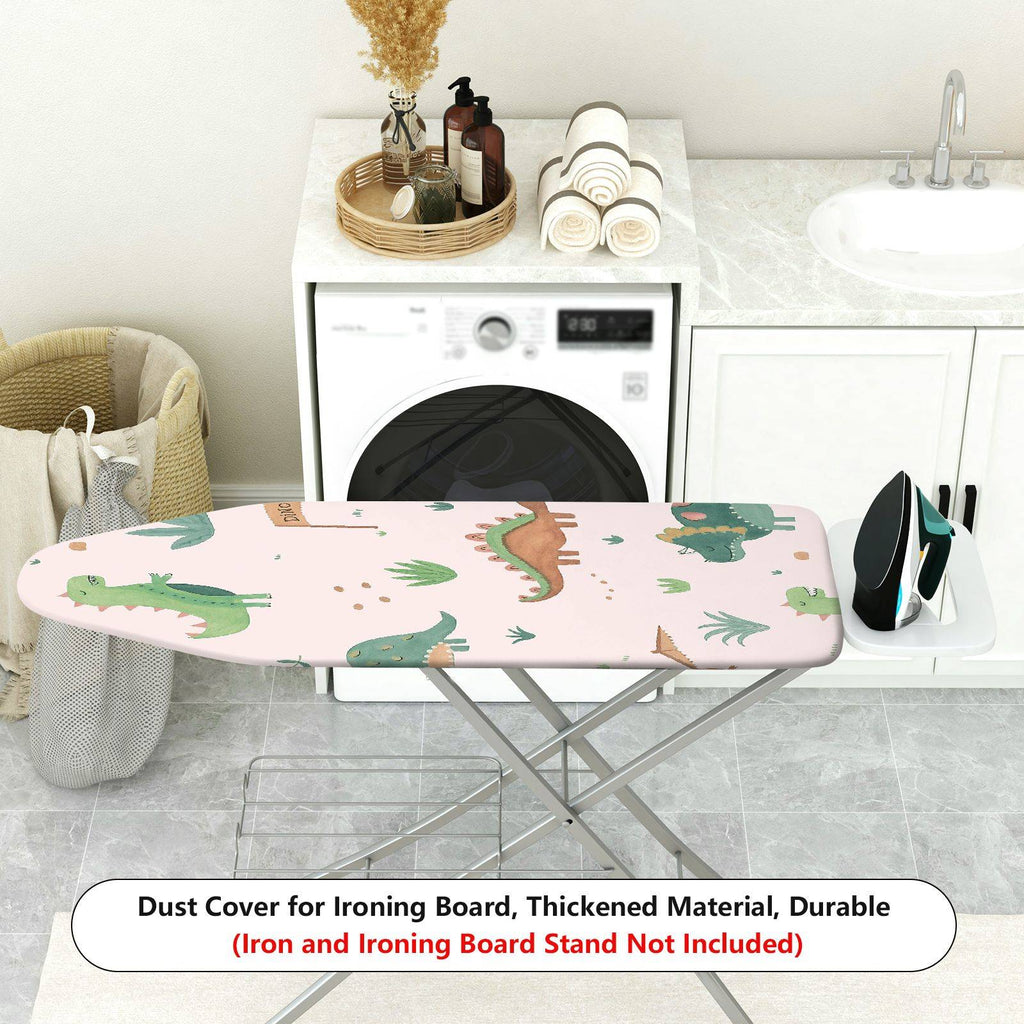 1-Piece Dinosaur Safari Animal  Ironing Board Cover, Universal Size, Without Board