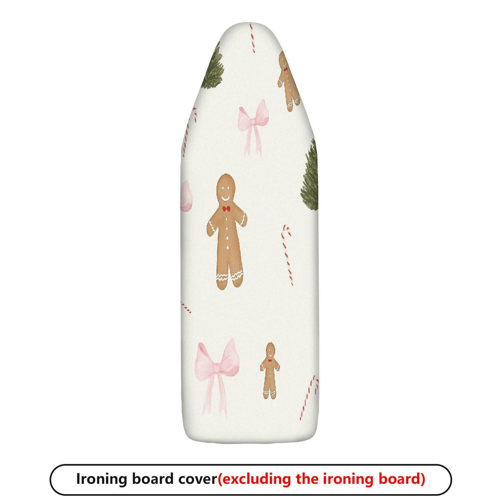 1-Piece Christmas Gingerbread Candy  Ironing Board Cover, Universal Size, Without Board